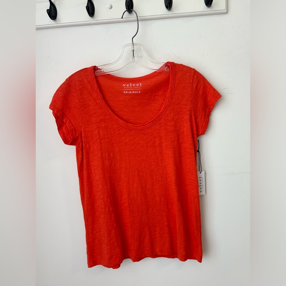 Velvet by Graham and Spencer Red Top